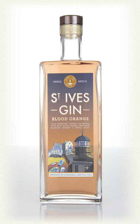 St. Ives Blood Orange Flavoured Gin | 700ML at CaskCartel.com