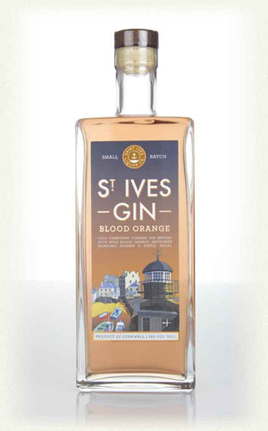 St. Ives Blood Orange Flavoured Gin | 700ML at CaskCartel.com