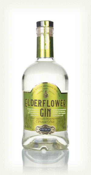St. Patrick's Elderflower Flavoured Gin | 700ML at CaskCartel.com