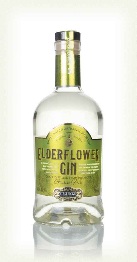 St. Patrick's Elderflower Flavoured Gin | 700ML