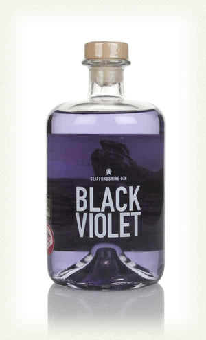 Staffordshire Black Violet Flavoured Gin | 700ML at CaskCartel.com