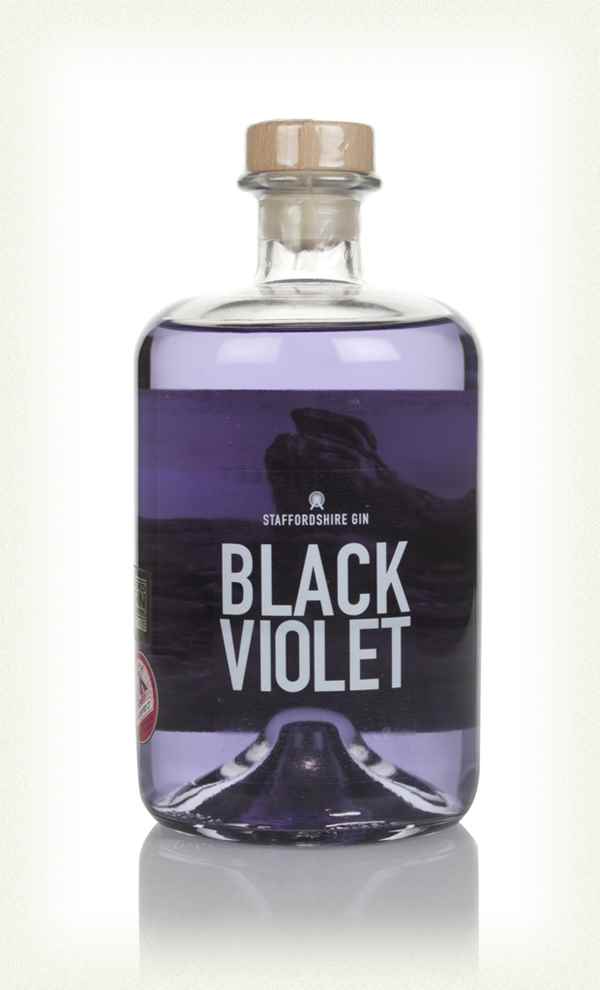 Staffordshire Black Violet Flavoured Gin | 700ML