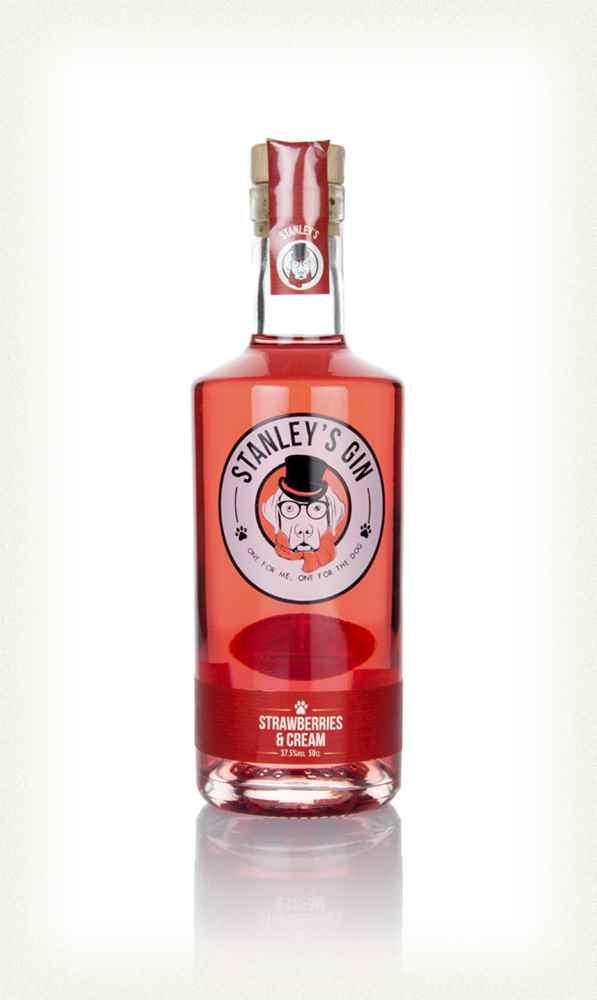 Stanley's Strawberries & Cream Flavoured Gin | 500ML at CaskCartel.com