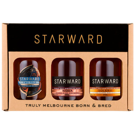 Starward Whisky Gift Pack (3) | 600ML at CaskCartel.com