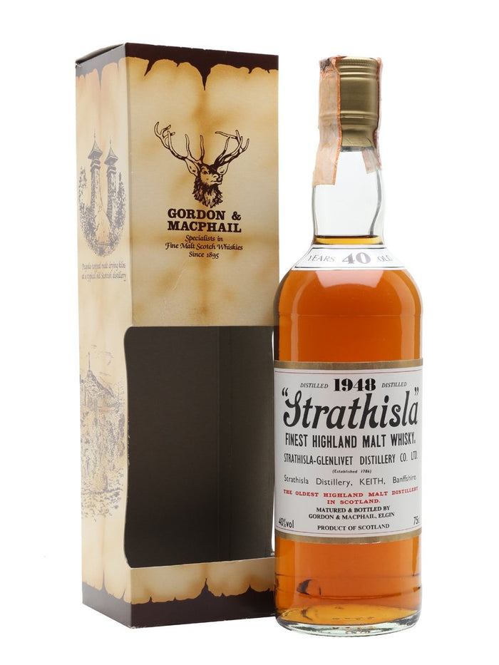 Strathisla 1948 40 Years Old G&M Speyside Single Malt Scotch Whisky