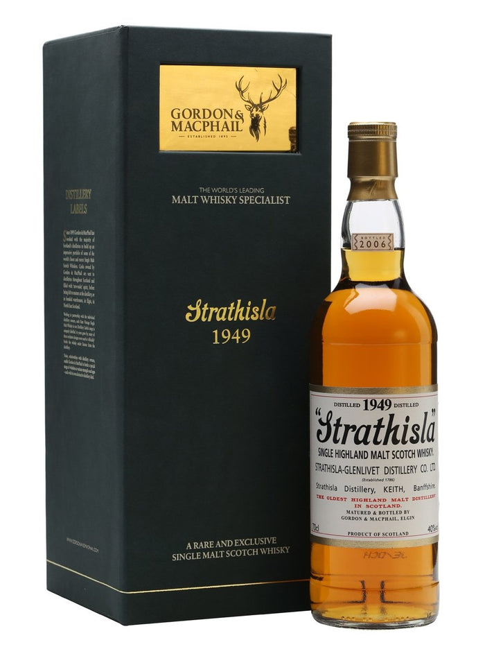 Strathisla 1949 56 Year Old Gordon & Macphail Speyside Single Malt Scotch Whisky | 700ML