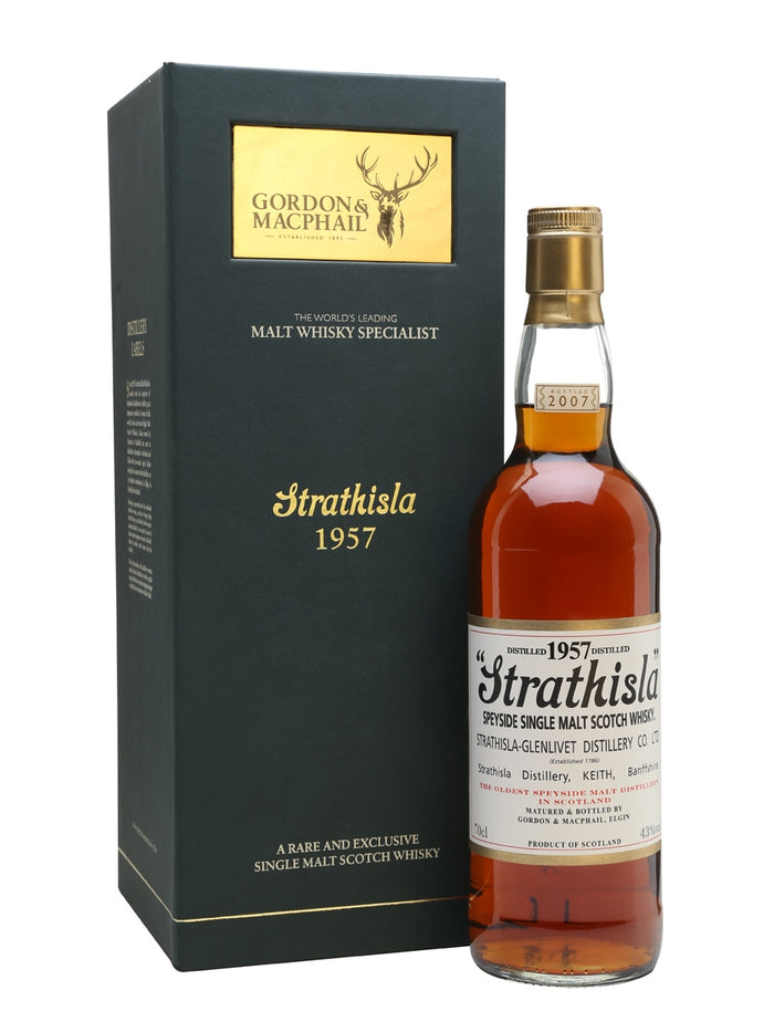 Strathisla 1957 49 Year Old Gordon & MacphailSpeyside Single Malt Scotch Whisk | 700ML