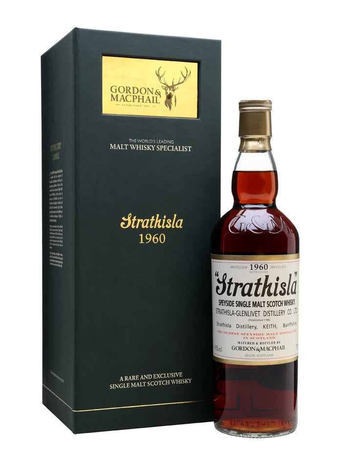 Strathisla 1960 53 Year Old Sherry Cask G&M Speyside Single Malt Scotch Whisky | 700ML