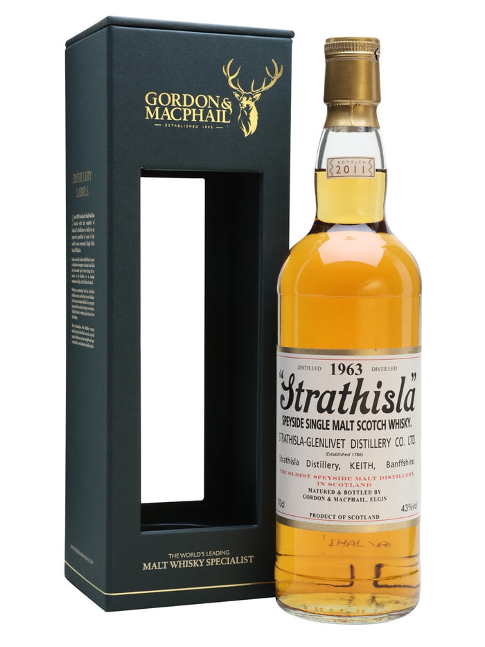 Strathisla 1963 48 Year Old Gordon & Macphail Speyside Single Malt Scotch Whisky | 700ML