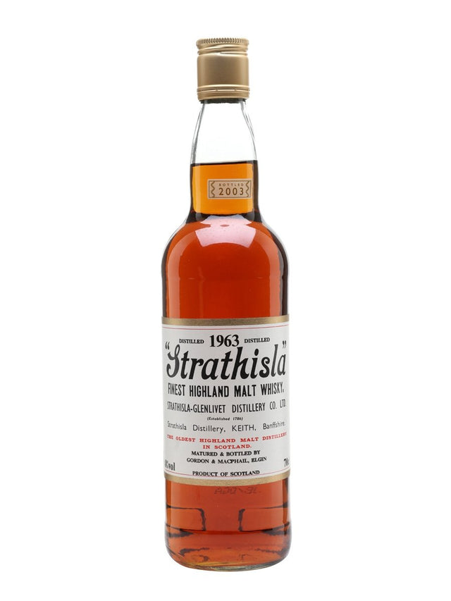 Strathisla 1963 Bot.2003 G&M Speyside Single Malt Scotch Whisky | 700ML at CaskCartel.com