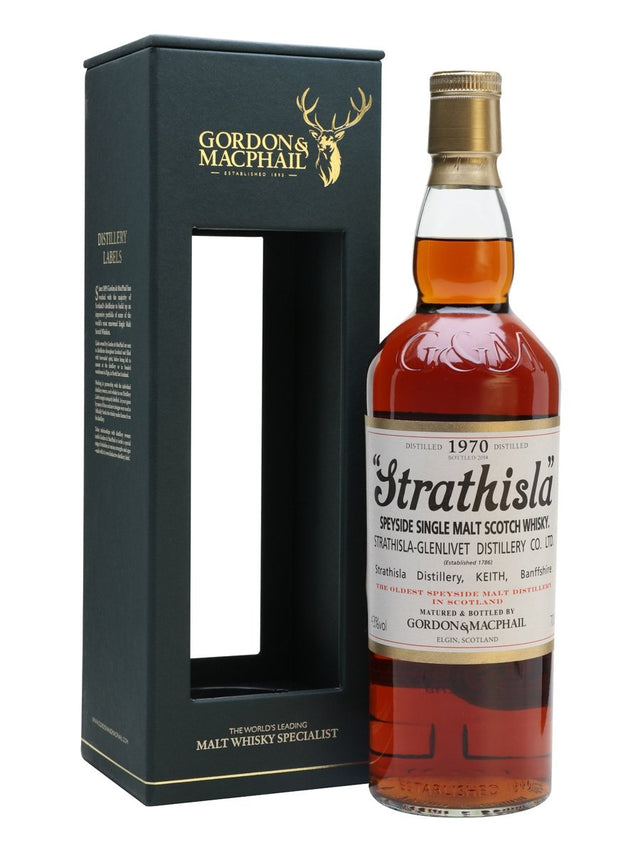 Strathisla 1970 43 Year Old Gordon & Macphail Speyside Single Malt Scotch Whisky | 700ML at CaskCartel.com