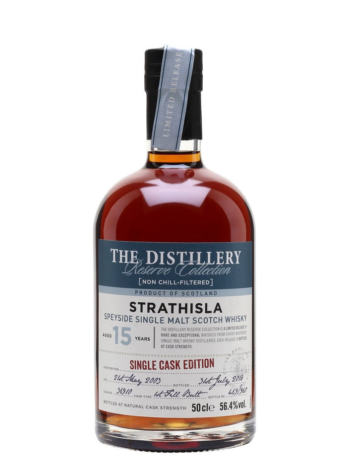 Strathisla 2003 15 Year Old Sherry Cask Speyside Single Malt Scotch Whisky | 500ML