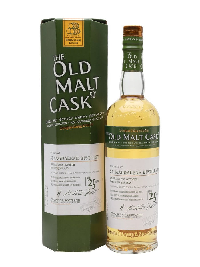 St Magdalene 1982 25 Year Old Old Malt Cask Lowland Single Malt Scotch Whisky | 700ML