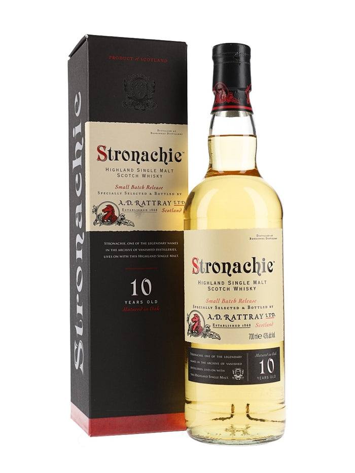 Stronachie 10 Year Old Speyside Single Malt Scotch Whisky | 700ML