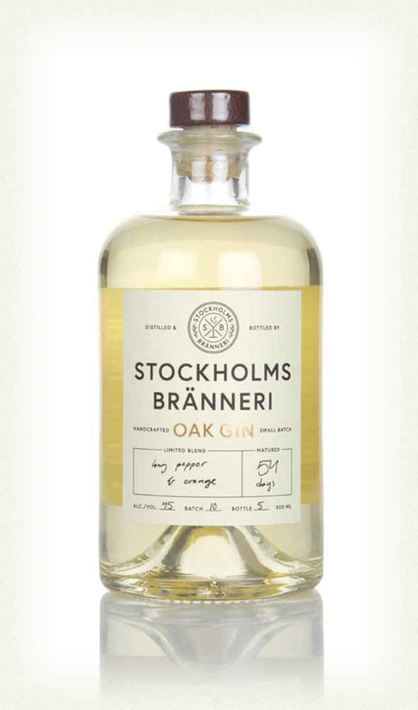 Stockholms Bränneri Oak Cask Aged Gin | 500ML at CaskCartel.com