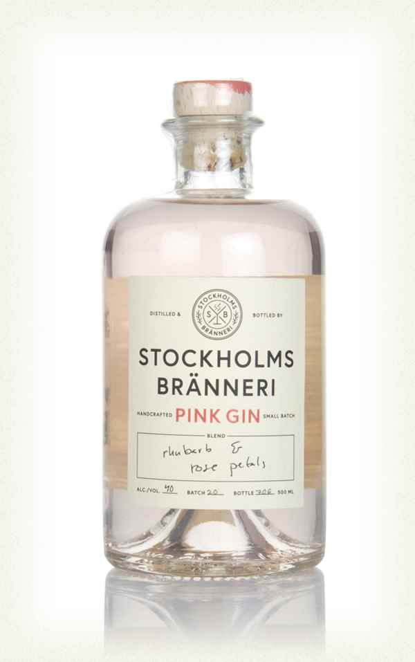 Stockholms Bränneri Pink Flavoured Gin | 500ML at CaskCartel.com