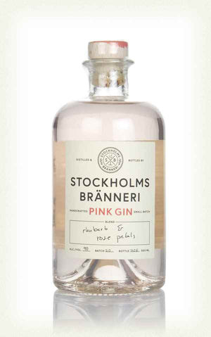 Stockholms Bränneri Pink Flavoured Gin | 500ML at CaskCartel.com
