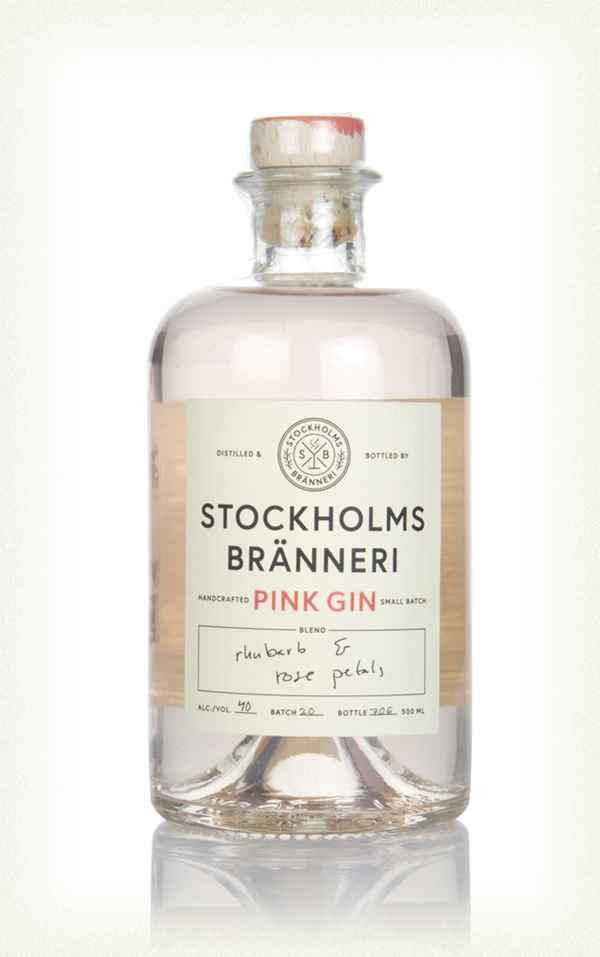Stockholms Bränneri Pink Flavoured Gin | 500ML