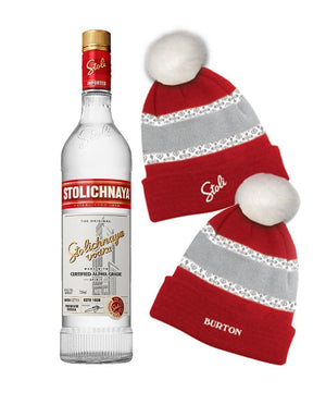 Stoli Premium With Burton Hat Vodka - CaskCartel.com