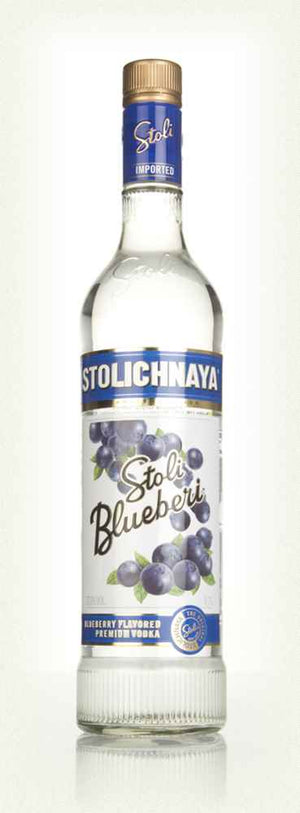 Stolichnaya Blueberi Flavoured Vodka | 700ML at CaskCartel.com