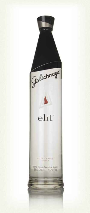 Stolichnaya Elit Plain Vodka | 3L at CaskCartel.com