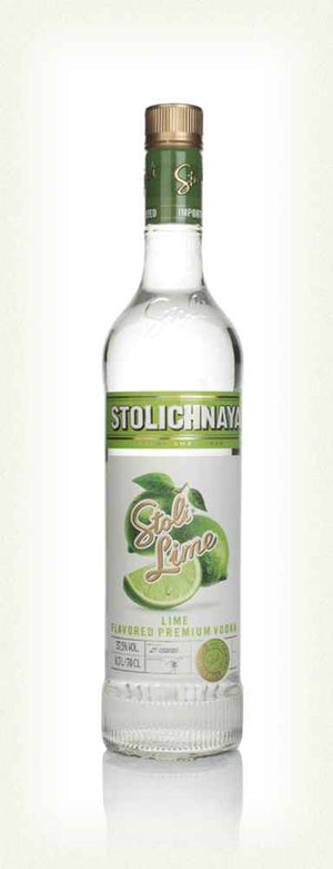 Stolichnaya Lime Flavoured Vodka | 700ML at CaskCartel.com