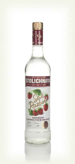 Stolichnaya Razberi Flavoured Vodka | 700ML at CaskCartel.com