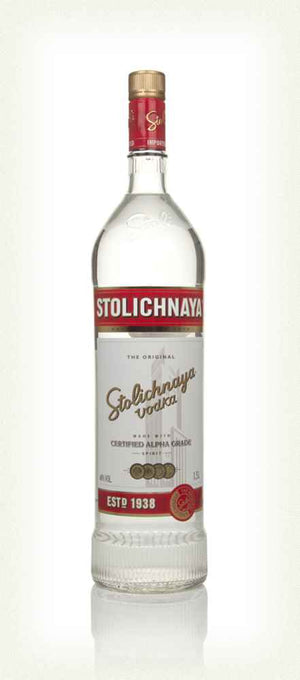 Stolichnaya Red Label Plain Vodka | 1.5ML at CaskCartel.com