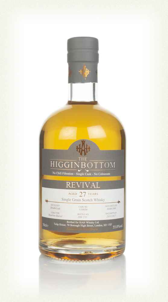 Strathclyde 27 Year Old 1990 (cask 110036) - Revival (The Higginbottom) Grain Whiskey | 500ML at CaskCartel.com