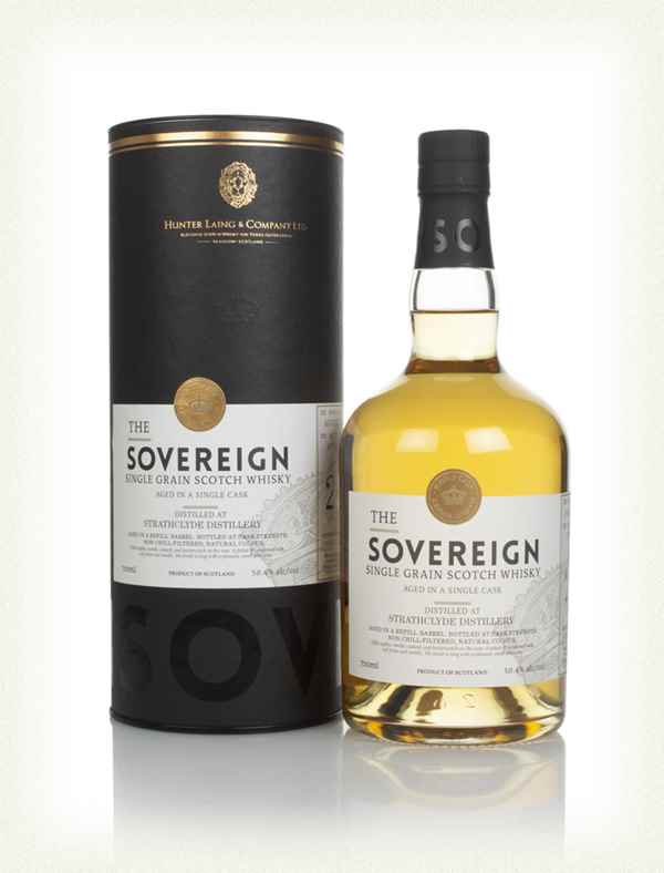 Strathclyde 28 Year Old 1990 (cask 16786) - The Sovereign (Hunter Laing) Grain Whiskey | 700ML at CaskCartel.com