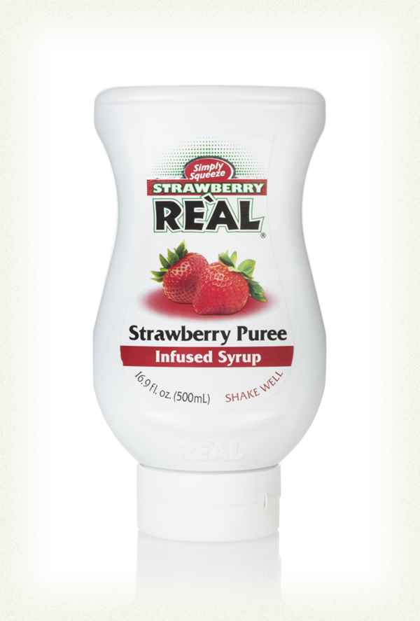 Strawberry Reàl Puree Infused Syrup Syrups-and-Cordials | 500ML