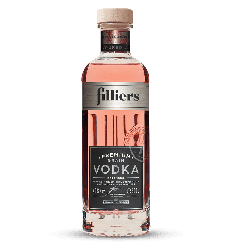 Filliers Wild Strawberry Vodka | 500ML at CaskCartel.com