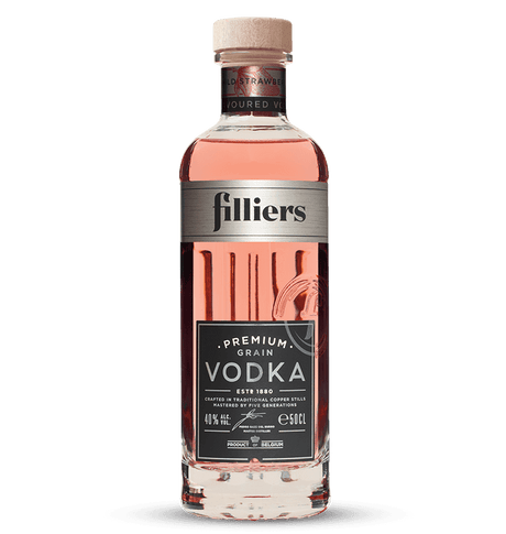 Filliers Wild Strawberry Vodka | 500ML at CaskCartel.com
