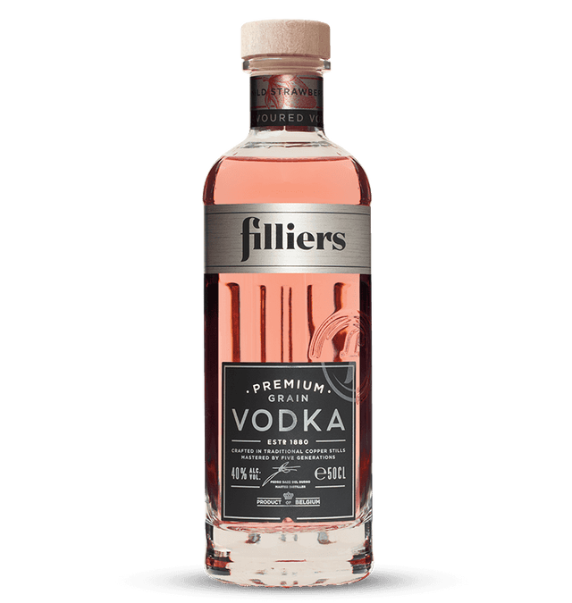 Filliers Wild Strawberry Vodka | 500ML at CaskCartel.com