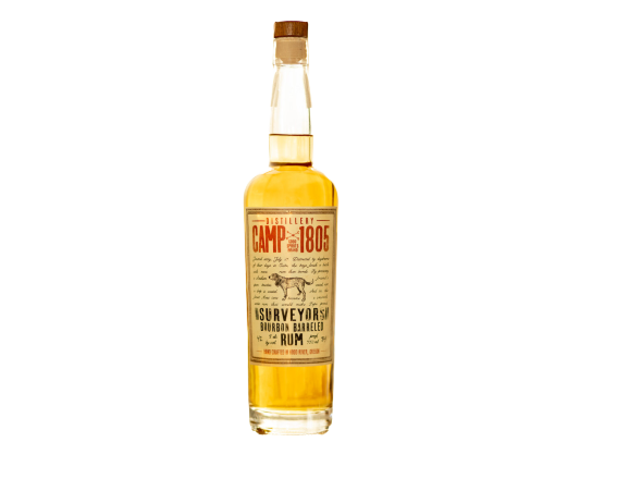 Camp 1805 Distillery Surveyor's Bourbon Barreled Rum - CaskCartel.com