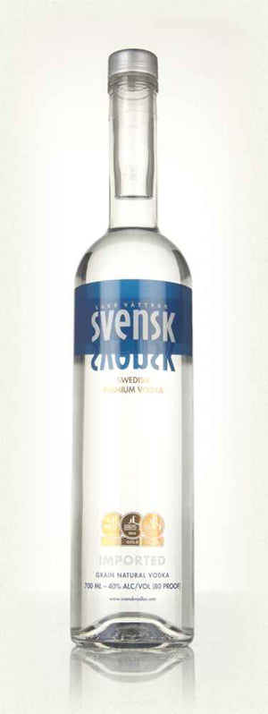 Svensk Lake Vättern Plain Vodka | 700ML at CaskCartel.com