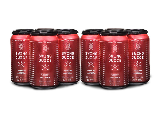 Lifted Libations Swing Juice Sparkling Vodka Fruit Punch (8) Cans at CaskCartel.com