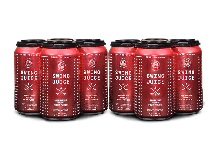 Lifted Libations Swing Juice Sparkling Vodka Fruit Punch (8) Cans