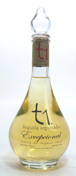T1 Uno Excepcional Reposado Tequila - CaskCartel.com