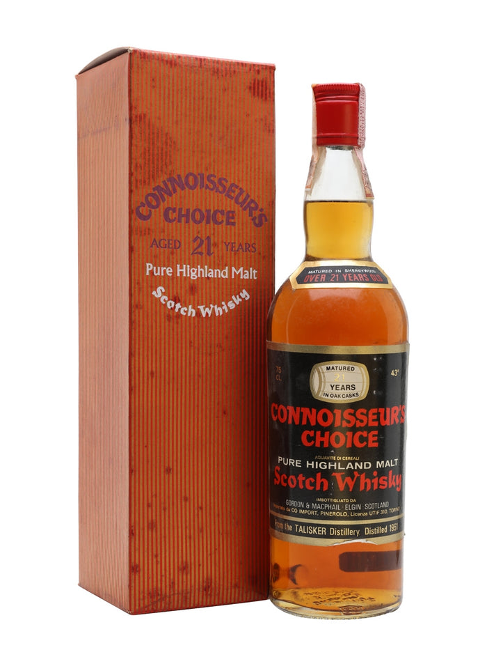 Talisker 1951 21 Year Old Connoisseurs Choice Island Single Malt Scotch Whisky