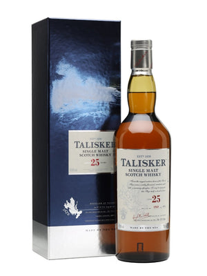 Talisker 25 Year OldBot.2013 Island Single Malt Scotch WhiskyDistillery Bottling | 700ML at CaskCartel.com