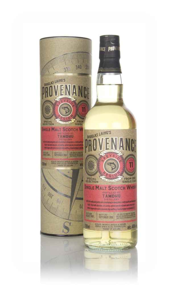 Tamdhu 11 Year Old (D.2007, B.2018) Douglas Laing’s Provenance Scotch Whisky | 700ML at CaskCartel.com