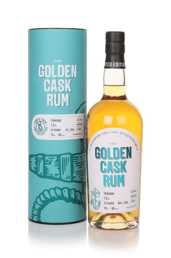 The Golden Cask 12 Year Old Rum | 700ML