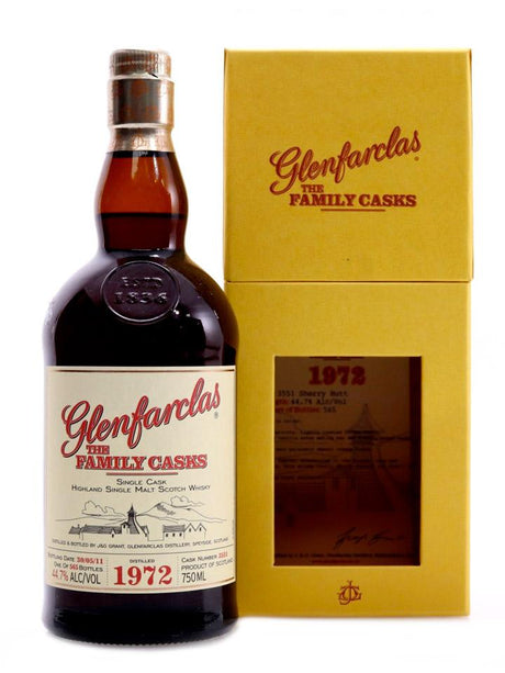 Glenfarclas 1972 Family Cask No. 3551 Single Malt Scotch Whisky at CaskCartel.com