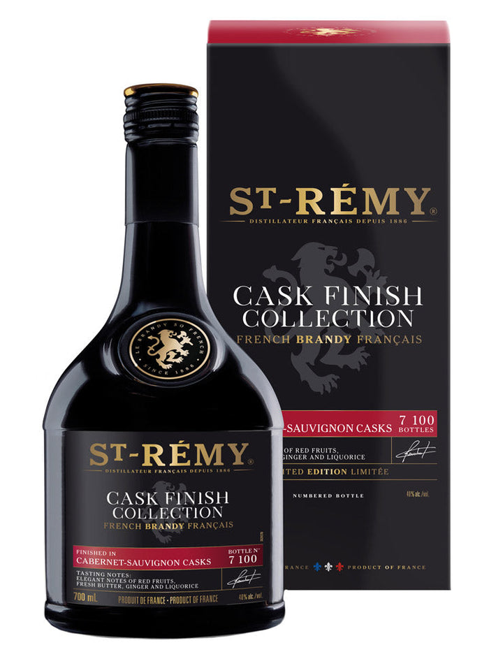 St. Remy 'Cask Finish Collection' Finished in Cabernet-Sauvignon Casks French Brandy