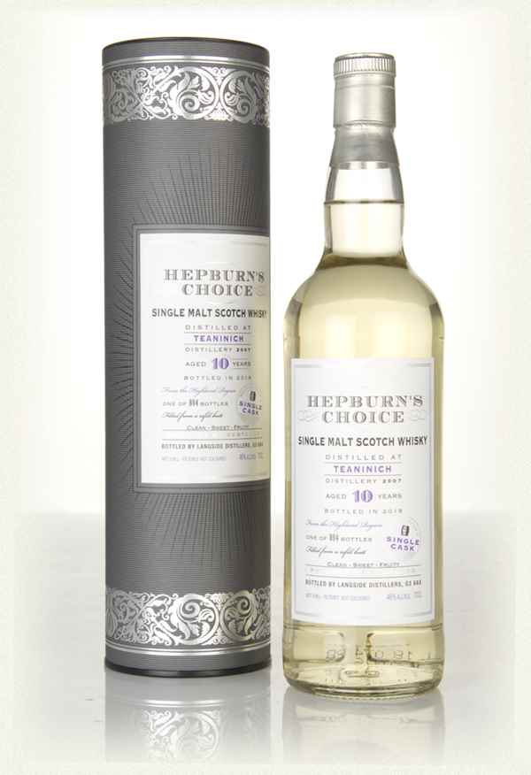 Teaninich 10 Year Old 2007 - Hepburn's Choice (Langside) Single Malt Whiskey | 700ML at CaskCartel.com