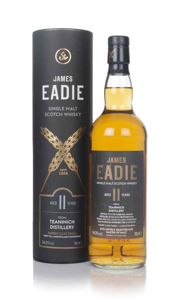 Teaninich 11 Year Old 2010 (cask 356846) - James Eadie (Master of Malt Exclusive) Scotch Whisky | 700ML