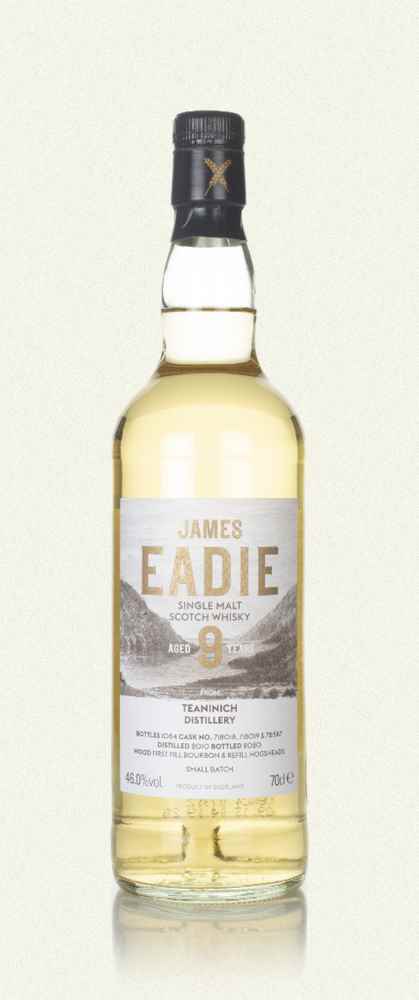 Teaninich 9 Year Old 2010 (casks 718018, 718019 & 721587) - Small Batch (James Eadie) Single Malt Whiskey | 700ML