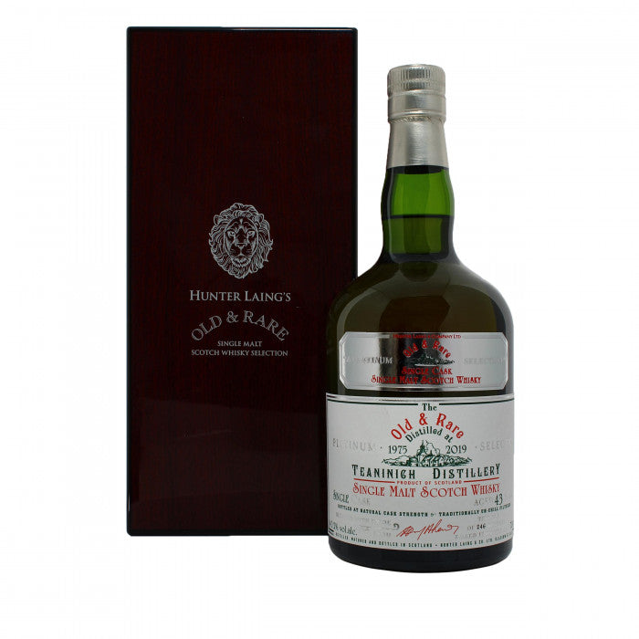 Teaninich 43 Year Old Platinum Old & Rare Single Malt Scotch Whisky | 700ML