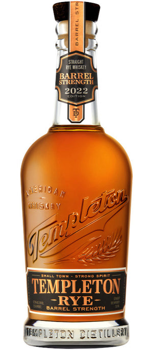 Templeton Barrel Strength 2022 Edition Rye Whiskey | 700ML at CaskCartel.com
